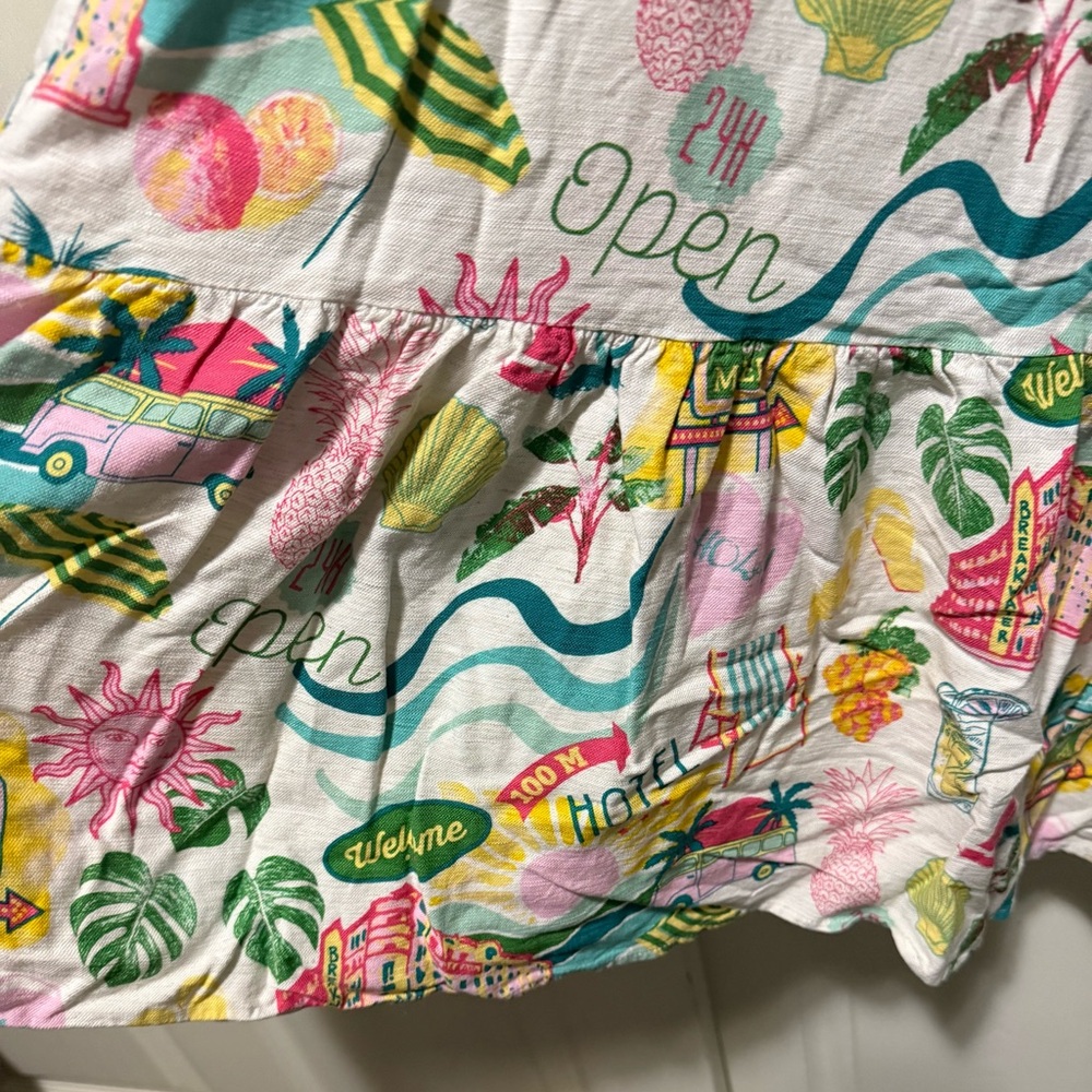 Jane and Delancey Colorful Tropical Print Maxi Dress - Picture 5 of 12